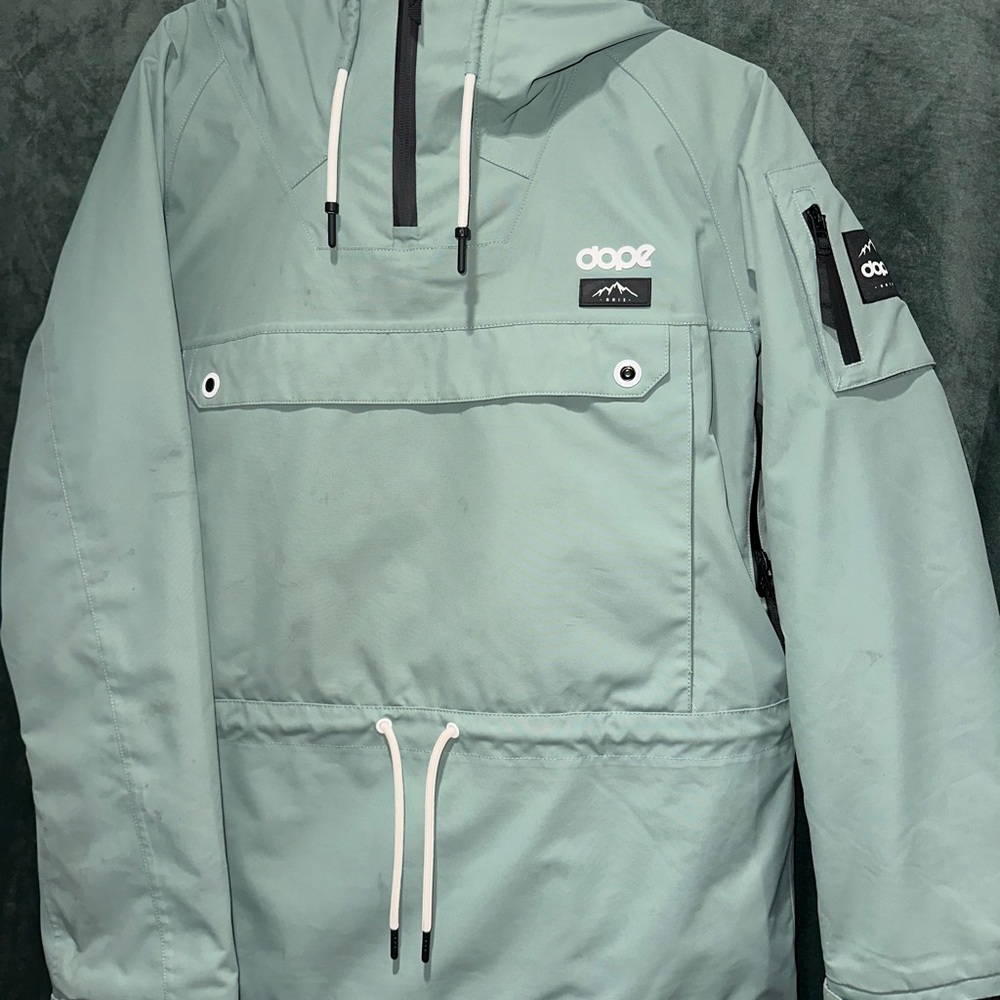 Dope Light Green Anorak Jacket